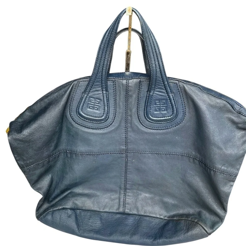 Navy lambskin Givenchy